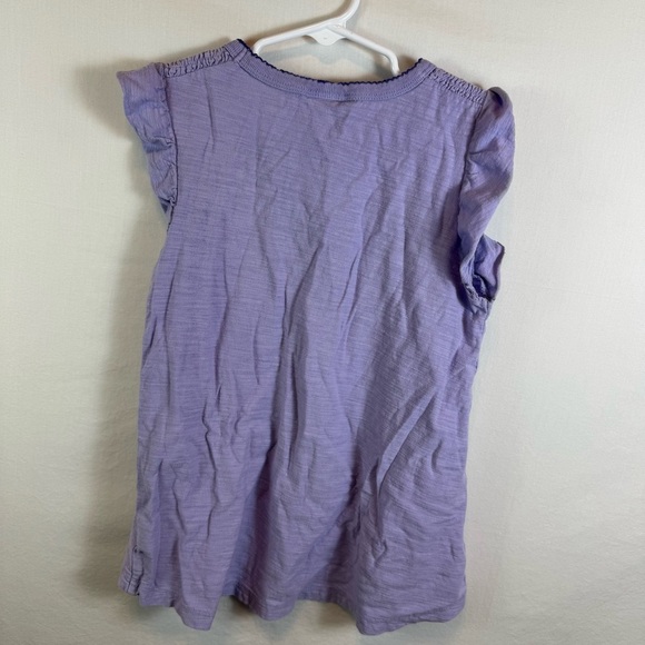 Naartjie Flutter Sleeve Purple Blouse Girls Size XL - Picture 2 of 5